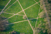 JasonHawkes-613314. Aerial helicopter view of Hyde Park, London.