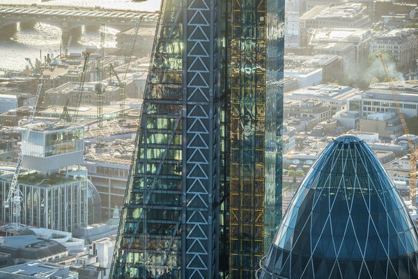 Aerial view of the Leadenhall Building, London. 5146