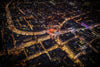 Night aerial view of Piccadilly Circus, London. 462231