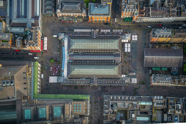 Aerial view of Covent Garden, London. 392590