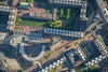 Direct aerial view of the Barbican, London. 361332